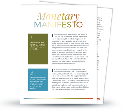 manifesto