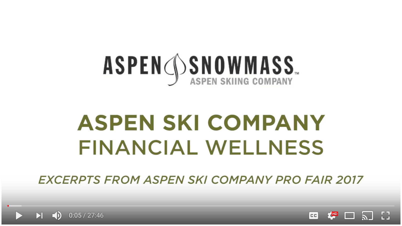 Danielle Howard aspen ski company Danielle Howard Presents to the aspen ski company